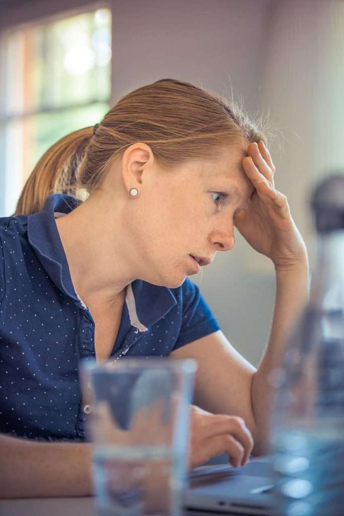 adult, annoyed, Burnout surveys