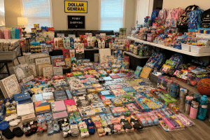 Penny items in room