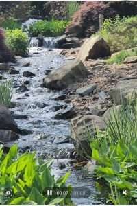 Waterfall at the creation museum