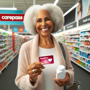 black lady part of the carepass program at CVS
