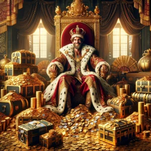 cash is king at the flea market