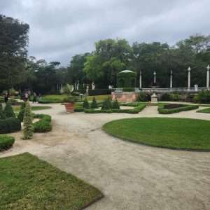 The Vizcaya gardens