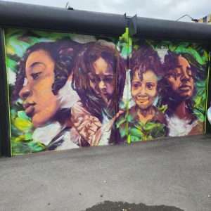 Street Art black girls
