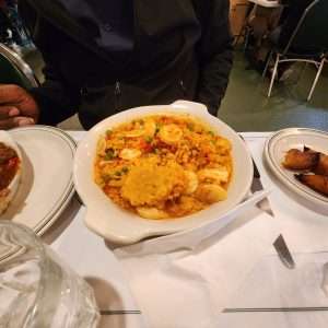 husband dish at Versailles