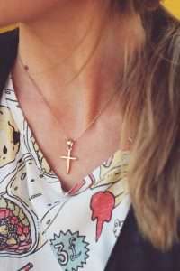 gold, neck, necklaces