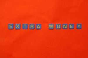 Close-Up Shot of Text on a Red Surface