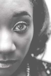 woman, black, portrait