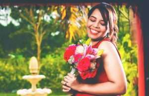 woman, bouquet of flowers, flowers, happy, smiling, shining, nature, portrait, girl, love, valentine, valentine's day, roses, love, flower wallpaper, valentine, valentine's day, flower background, valentine's day, valentine's day, beautiful flowers, valentine's day, valentine's day