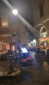 Socializing Europe, Dinner meal, Restaurant
