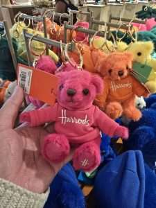 Harrods teddy bear gift 2