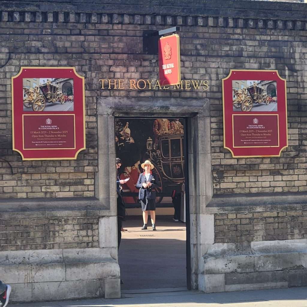 The Royal Mews entrance London