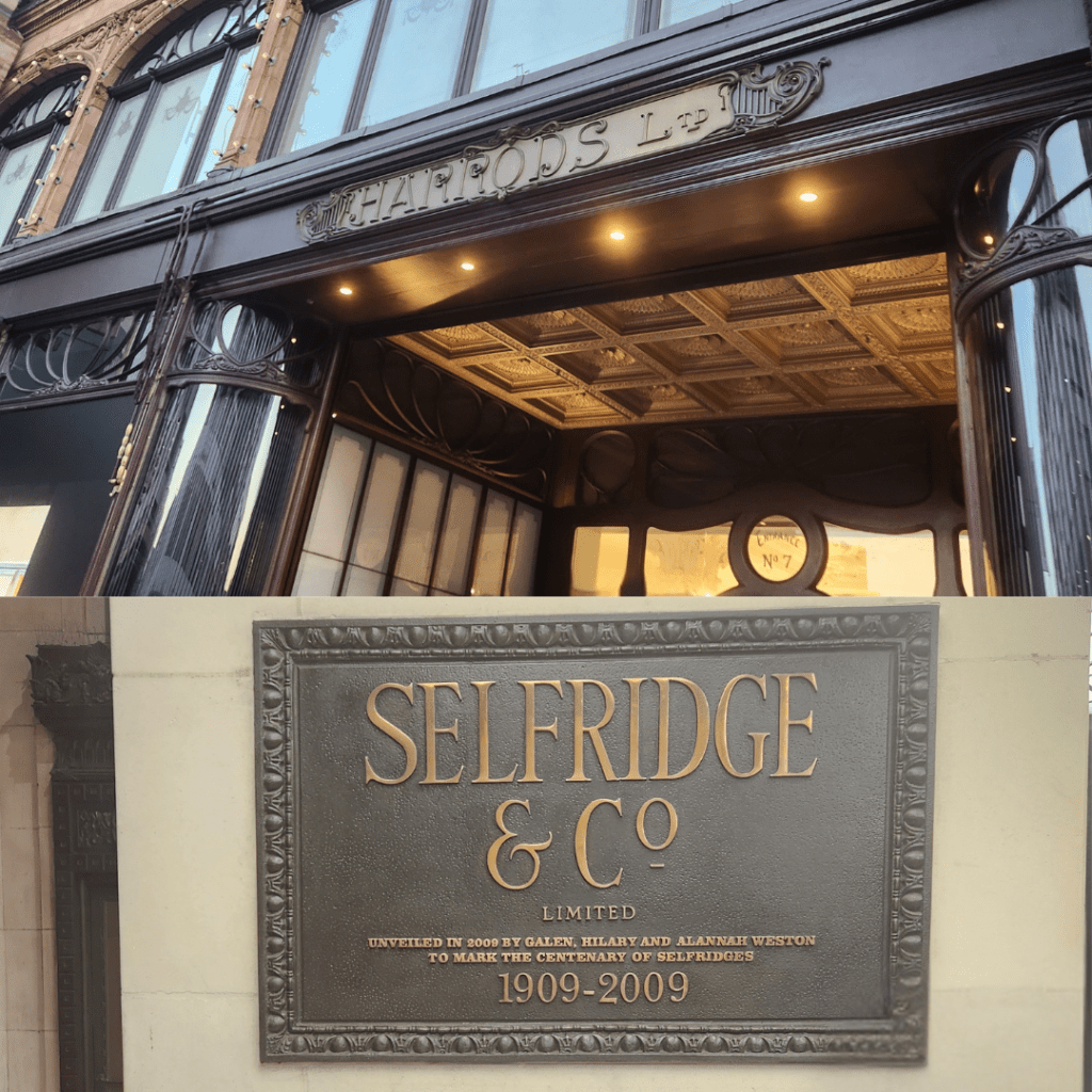 picture of both Harrods and Selfridges Harrods and Selfridges in London: Which One Is Best?