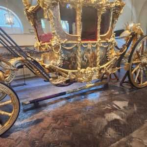 carriages at the Royal Mews in London