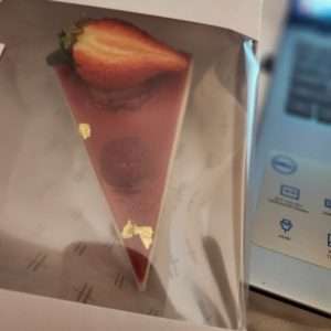 Cheesecake from Harrods